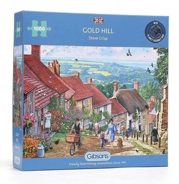 Puzzle Gold Hill 1000 pezzi - GIBSONS