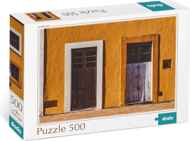 Puzzle Casa Gialla 500 Pezzi