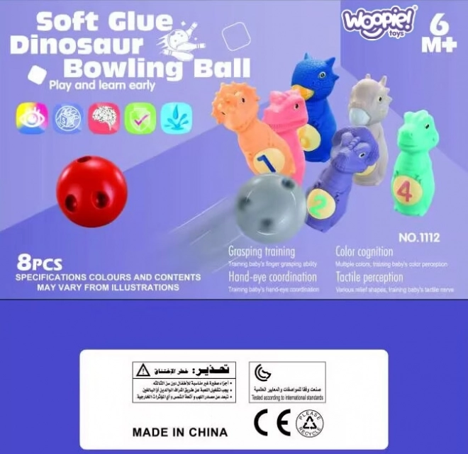 Bowling sensoriale Woopie per neonato