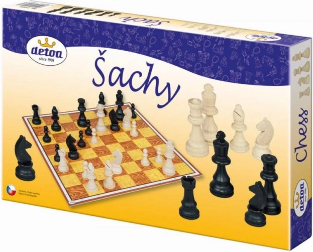 Detoa scacchi in legno per bambini e adulti