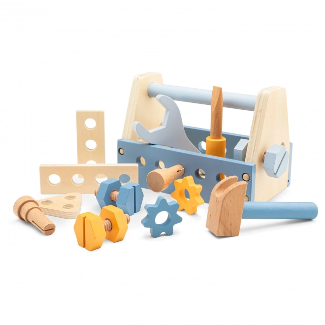 Set di attrezzi in legno per bambini