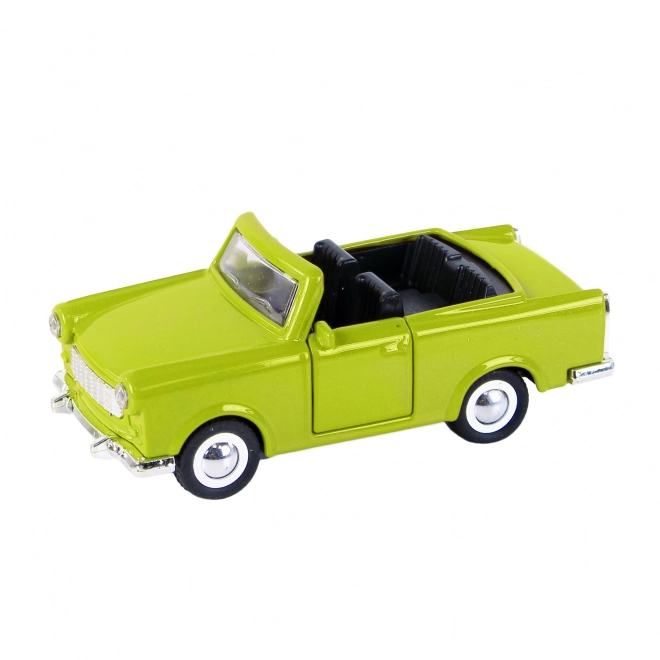 Auto giocattolo trabant cabriolet in metallo