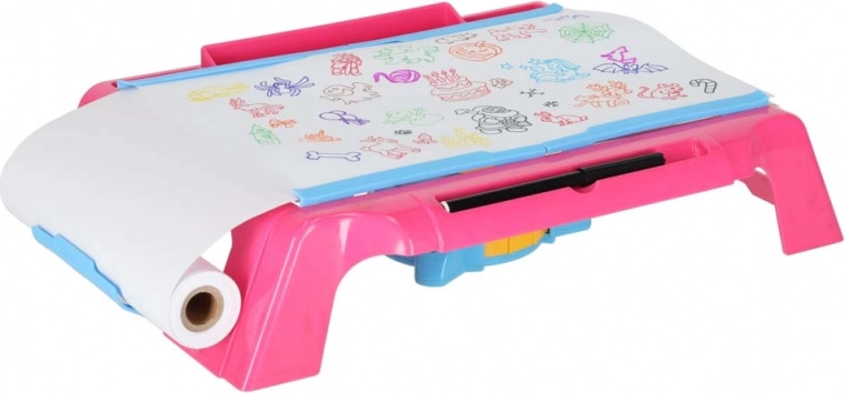 Disegno senza interruzioni con rotolo di carta