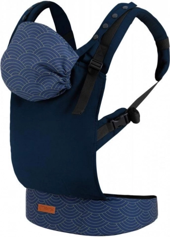 marsupio ergonomico MoMi Collet blu