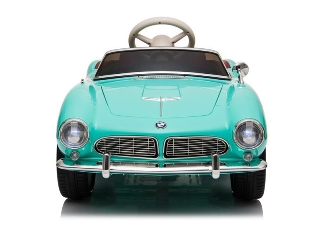 Auto a batteria BMW Retro Verde laccato