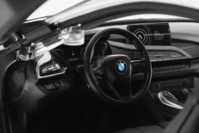 Auto telecomandato BMW i8 bianco in scala 1:14 da RASTAR