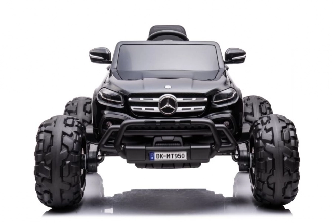 Auto elettrico per bambini Mercedes 4x4 nero