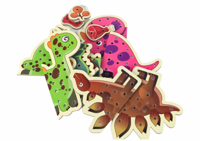 Design colorati di dinosauri