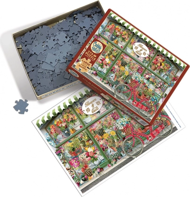 Puzzle COBBLE HILL negozio di fiori e cactus XL 275 pezzi