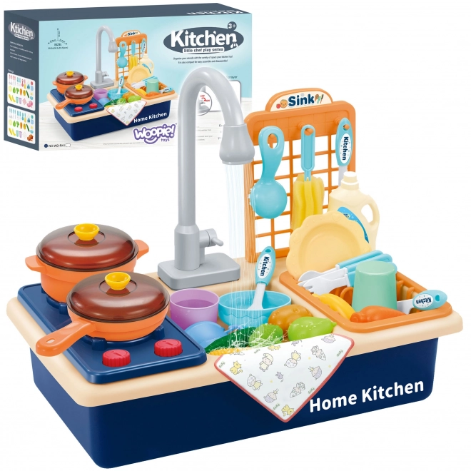 Cucina e Lavello Giocattolo per Bambini WOOPIE