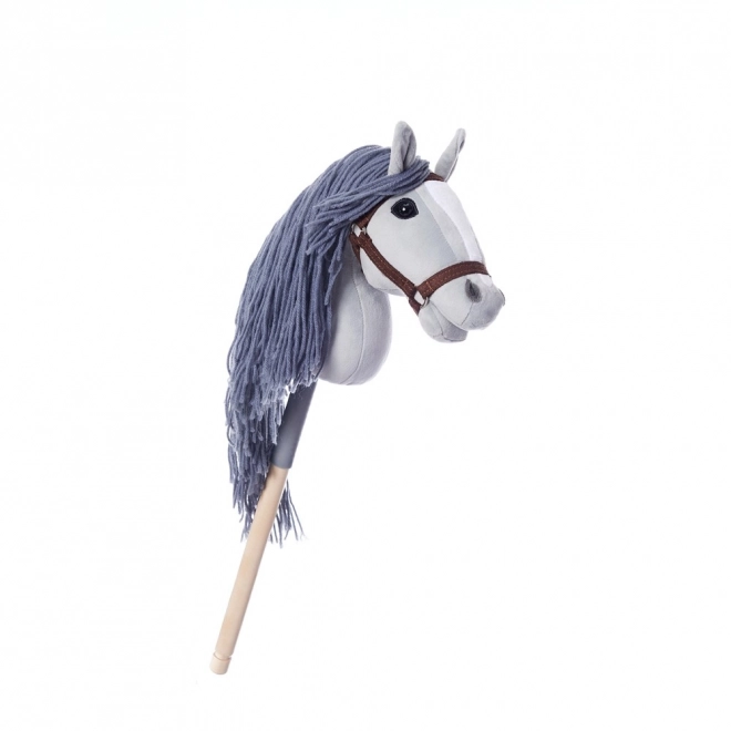 Cavallo a bastone Hoppihorse grigio