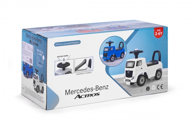 Camioncino Mercedes per bambini, bianco