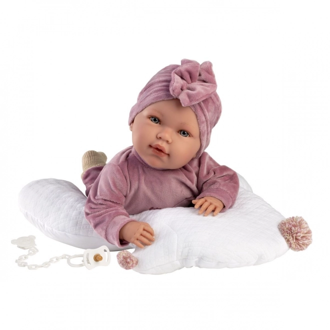Bambola Realistica Neonato Llorens 42 cm con Suoni
