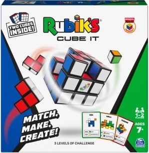 Gioco logico RUBIK’S Cube It – rompicapo 3D per 1–2 giocatori