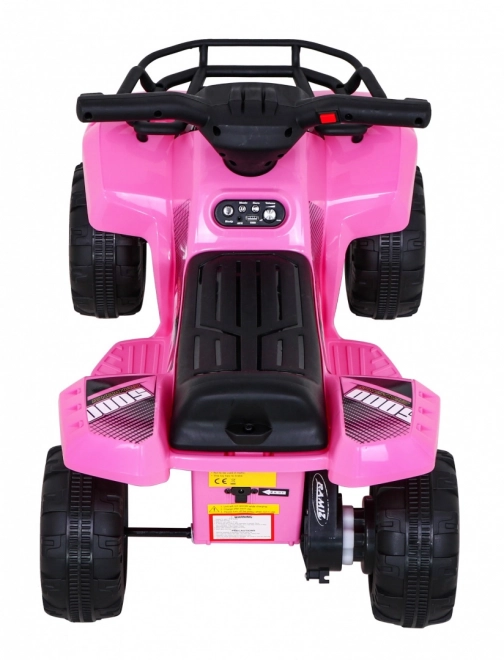 Quad elettrico Storm rosa per bambini