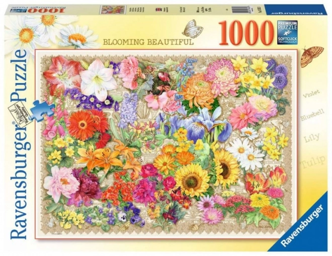 Puzzle fiorito 1000 pezzi Ravensburger