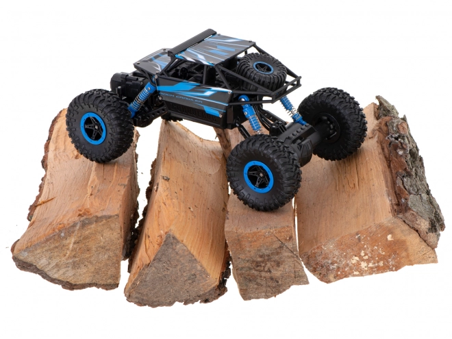 Auto telecomandato RC Rock Crawler blu – Blu