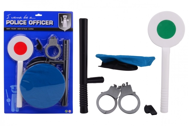 Set polizia con cappello