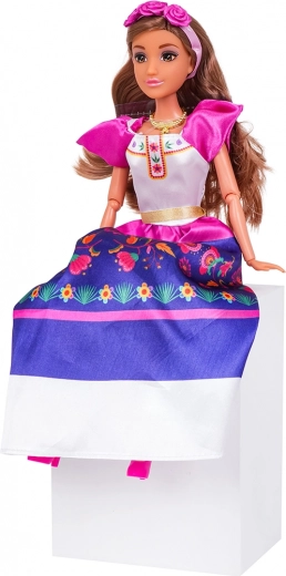 Bellissimi capelli lunghi e cerchietto