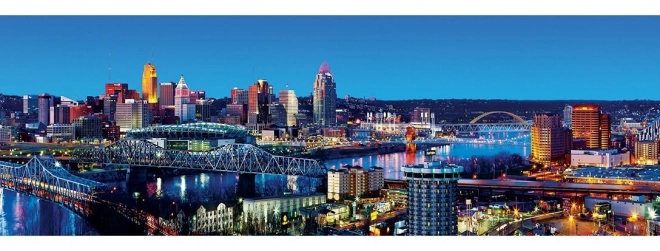 Puzzle panoramico Cincinnati Ohio 1000 pezzi