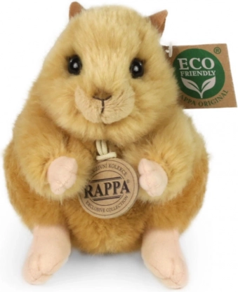 Criceto dorato di peluche 16 cm eco‑friendly Rappa