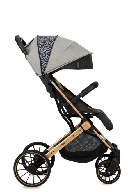 Passeggino sportivo MoMi Estelle Dakar leopard grigio