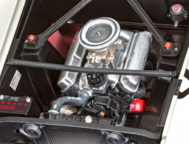 Motore dettagliato e telaio