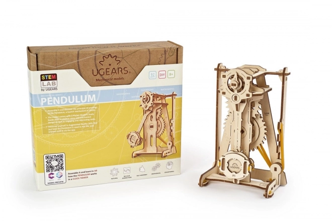 Ugears puzzle meccanico STEM in legno a pendolo