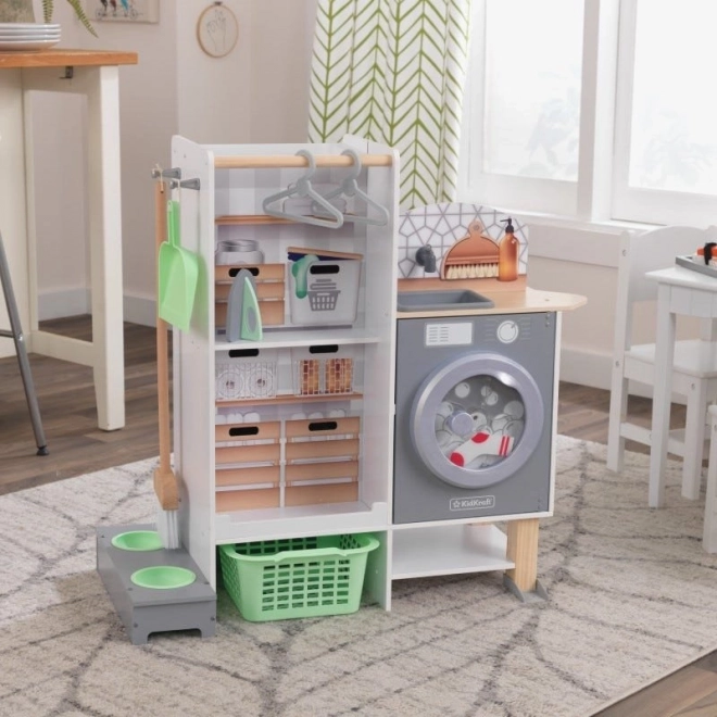 Cucina e Lavanderia in Legno per Bambini KidKraft