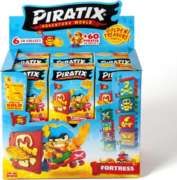 Figura Pirata Fortezza del Tesoro d'Oro
