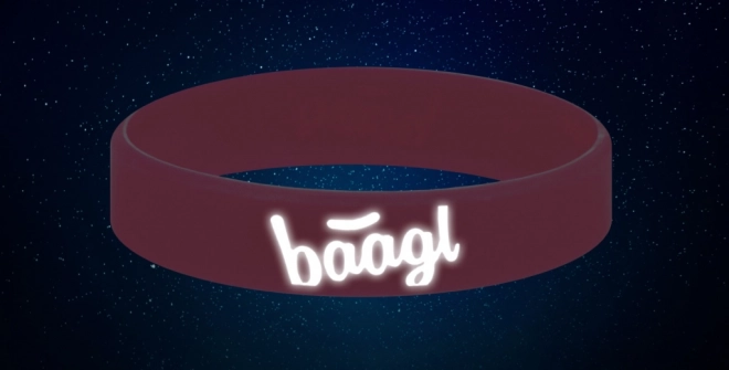 Bracciale Luminoso Rosa Baagl