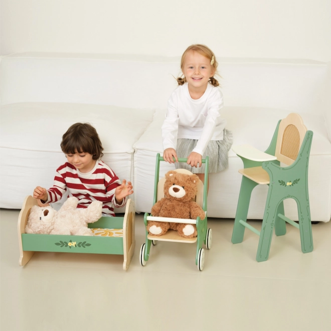 Sedia Vintage in legno per bambole