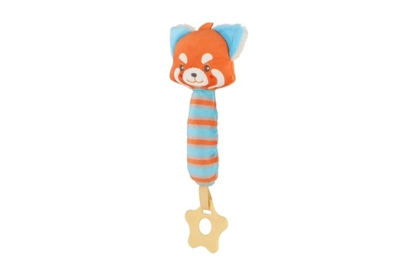 Volpe di peluche con sonaglio e dentaruolo 24 cm
