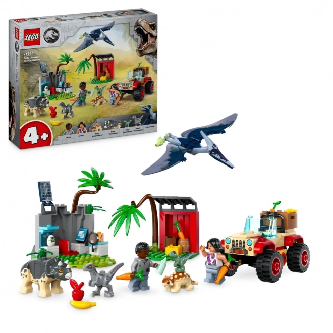 Centro di soccorso per piccoli dinosauri LEGO Jurassic World