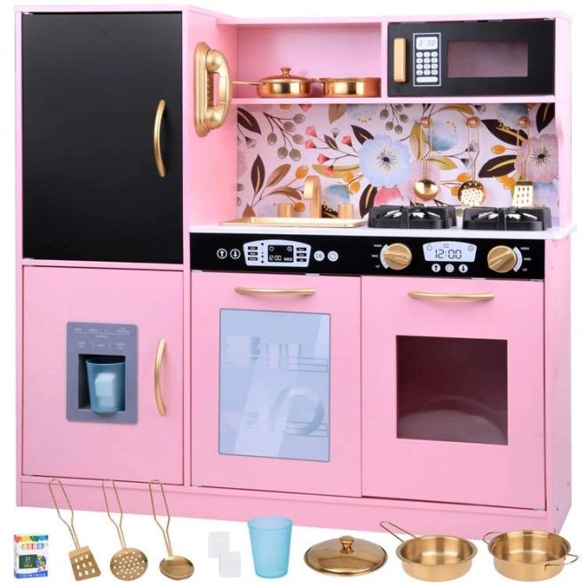 Grande cucina in legno per bambini stile retrò