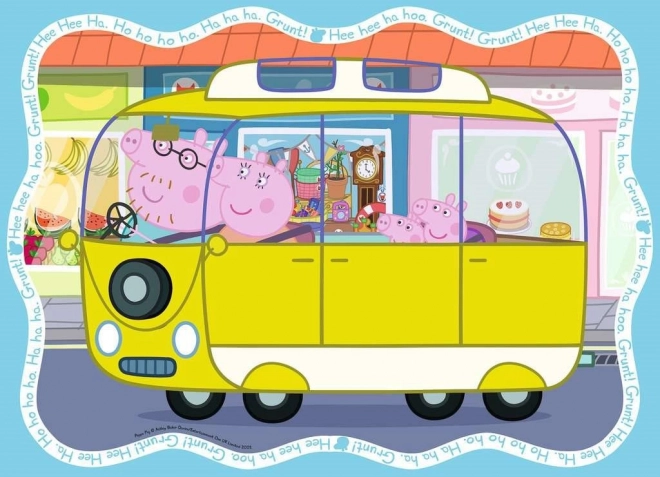 Puzzle Peppa Pig 4x42 pezzi