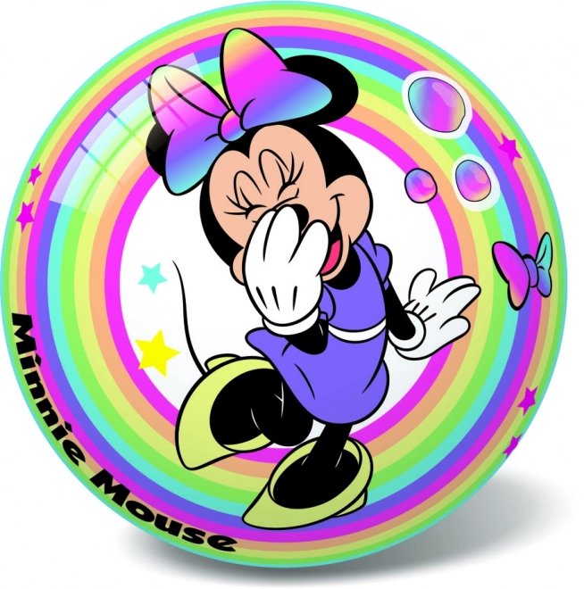Palla Disney Minnie arcobaleno 14 cm