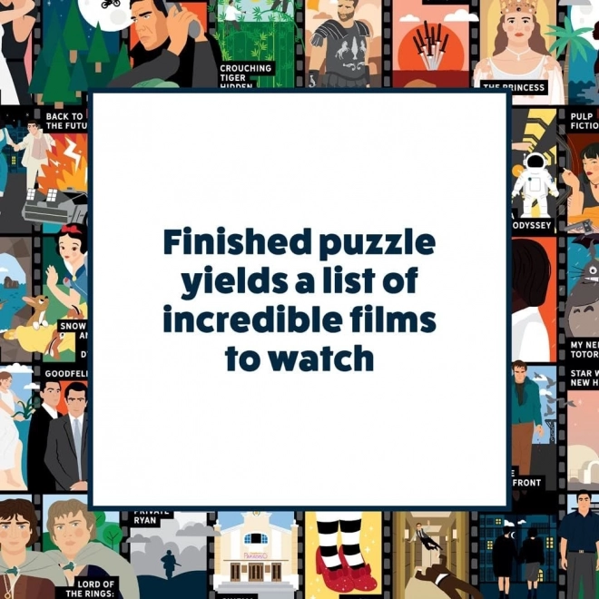 Puzzle Lista dei 50 film da vedere di RIDLEY'S GAMES