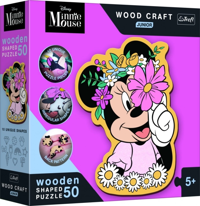 Puzzle Legno Junior Mondo di Minnie Mouse