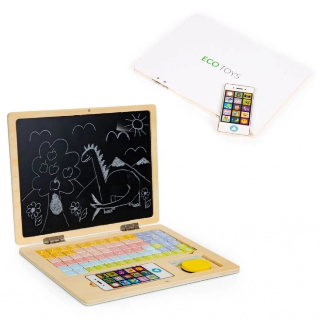 Laptop magnetico educativo ECOTOYS