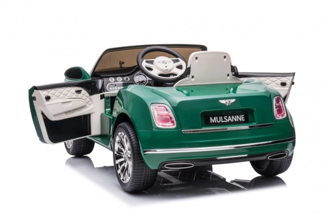 Auto a batteria Bentley Mulsanne verde lucido