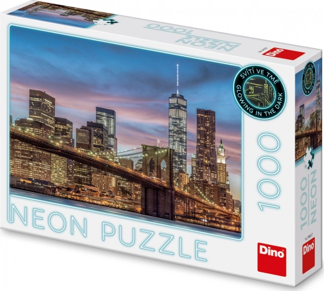 Puzzle fluorescente New York 1000 pezzi