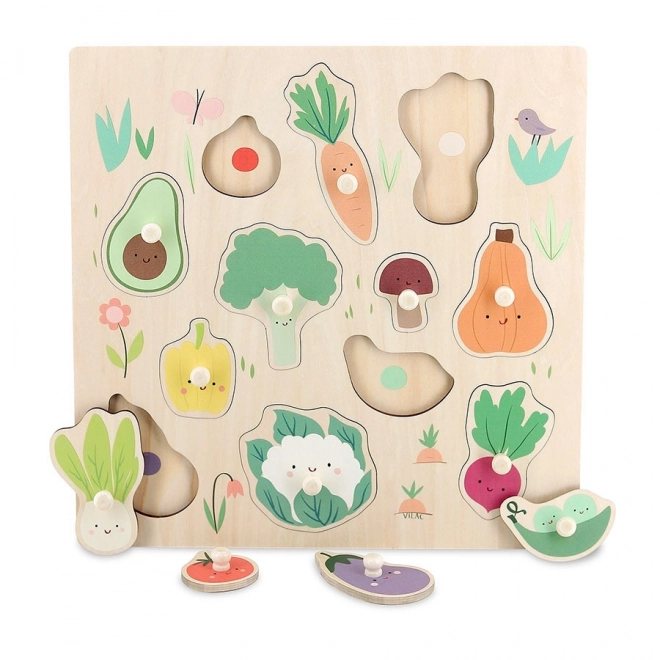 Puzzle con Manopole Verdure di Sarah Betz