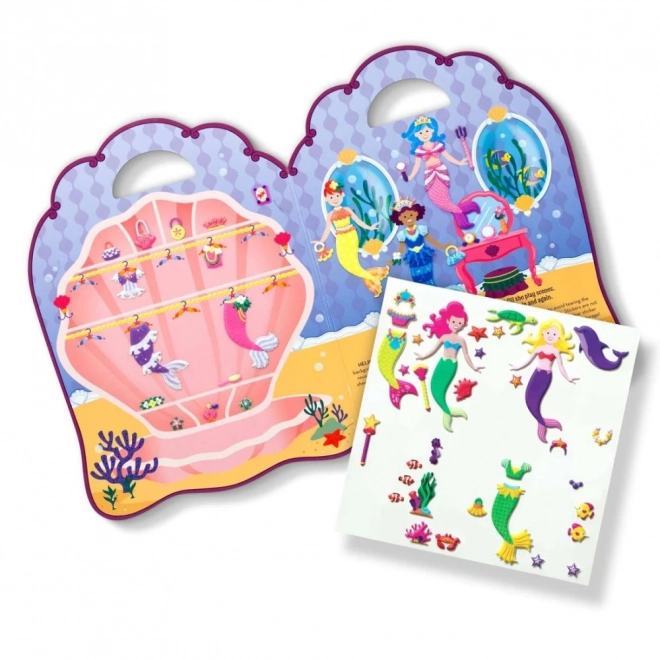 Adesivi Rilievo Riutilizzabili Sirene Melissa & Doug