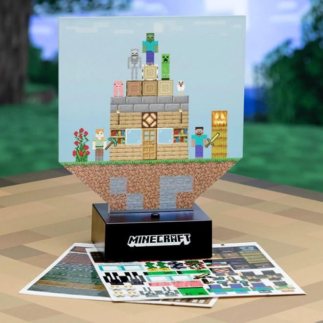 Lampada decorativa Minecraft