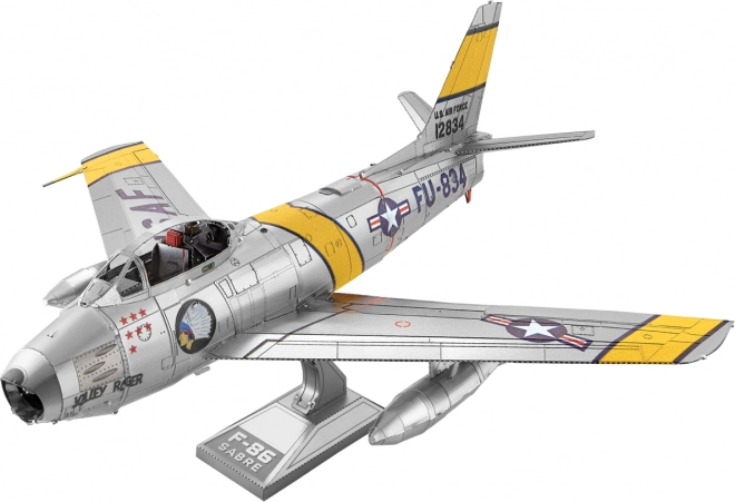 Puzzle 3D in metallo F-86 Sabre