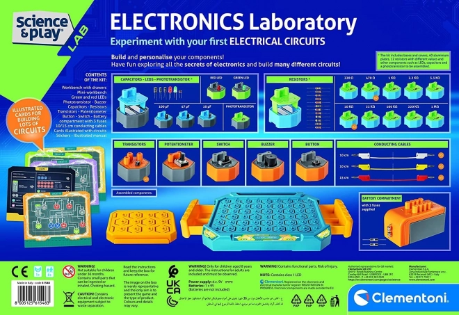 Clementoni science & play laboratorio elettronico