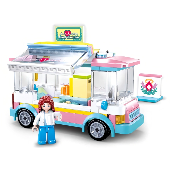 Mini-figurina di sanitaria con parti mobili