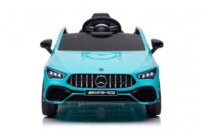 Auto a batteria Mercedes CLA 45s AMG turchese 4x4