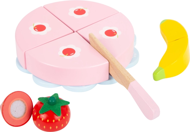 Torta da tagliare con velcro